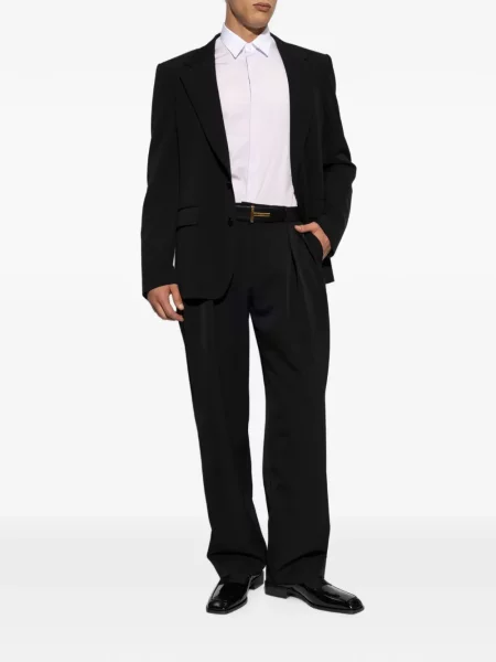 Gulerat cămașă Tom Ford roz