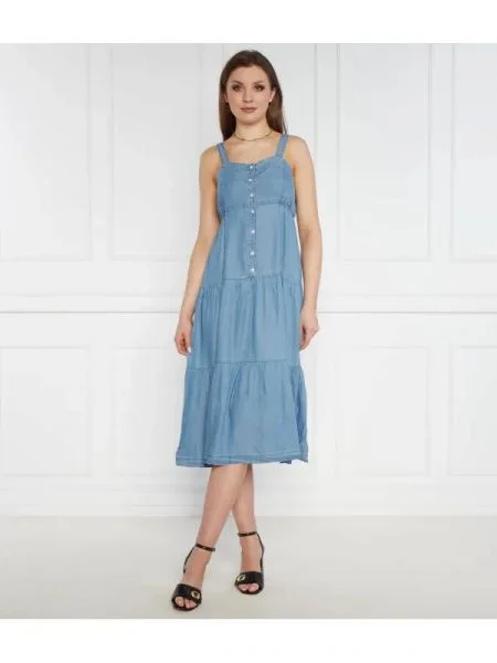 Pepe Jeans London Rochie EDITH albastru