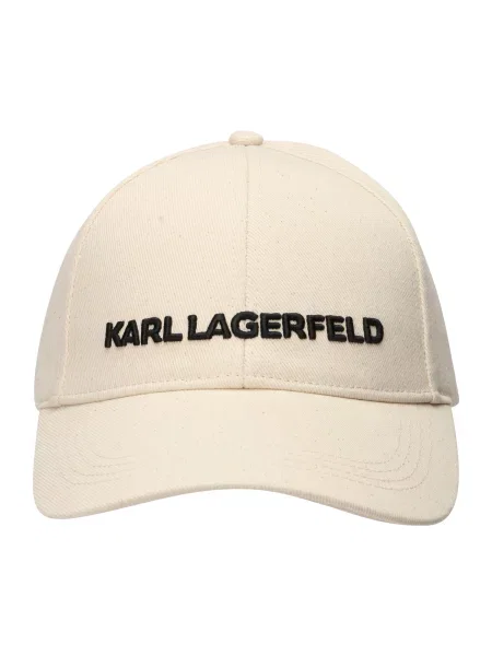 Karl Lagerfeld bejzbolska kapa bež