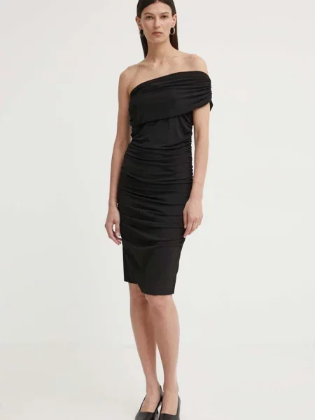 DAY BIRGER ÉT MIKKELSEN Rochie cocktail Delilah Slim Fit negru