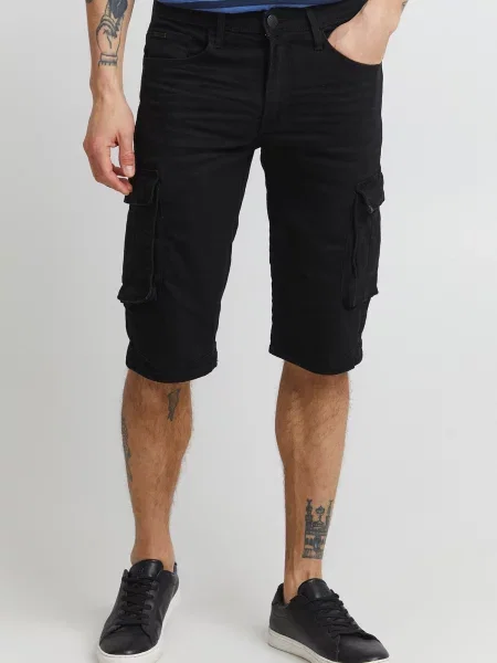 Blend Pantaloni scurți de blugi negru