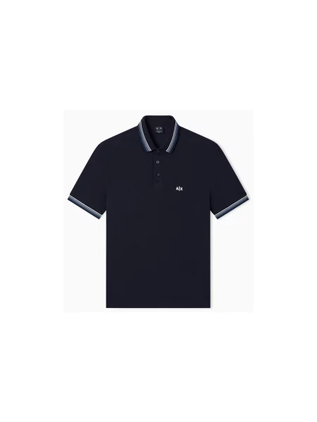 Tricou Eax albastru
