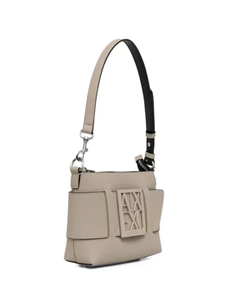 Geantă Armani Exchange cu autograf