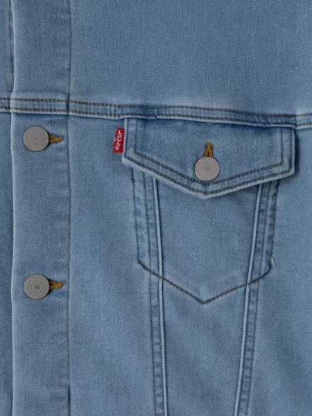Levi's дънково яке за деца с INDIGO TRUCKER синьо