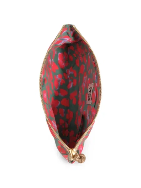 Geantă Bimba Y Lola cu model leopard verde