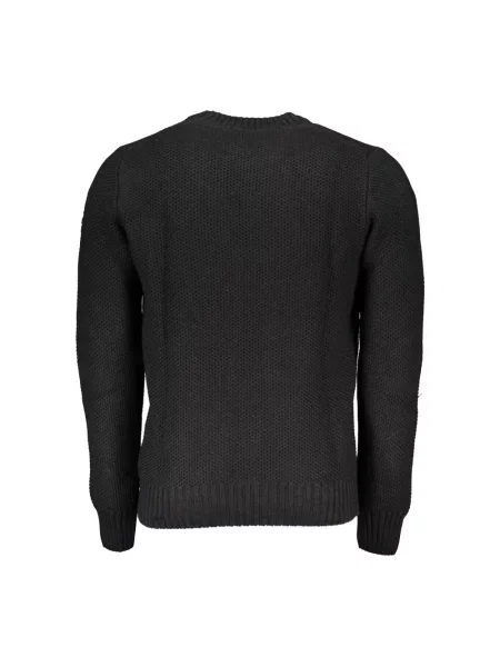 Sweter North Sails z długim rękawem elegancki czarny