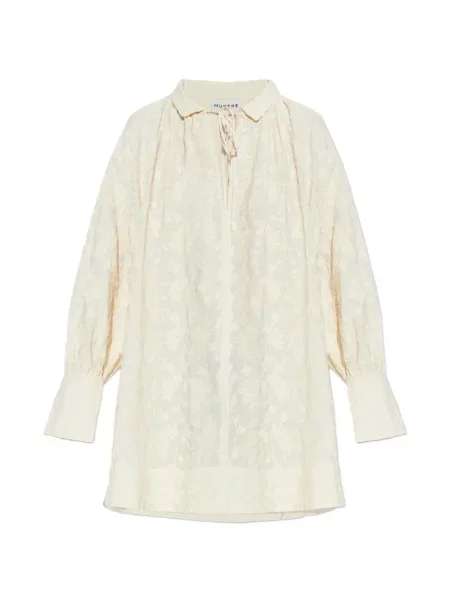 Rochie mini Munthe cu model floral cu legături de costum