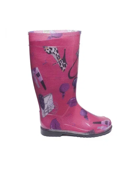 Резиновые сапоги Oldcom розовые