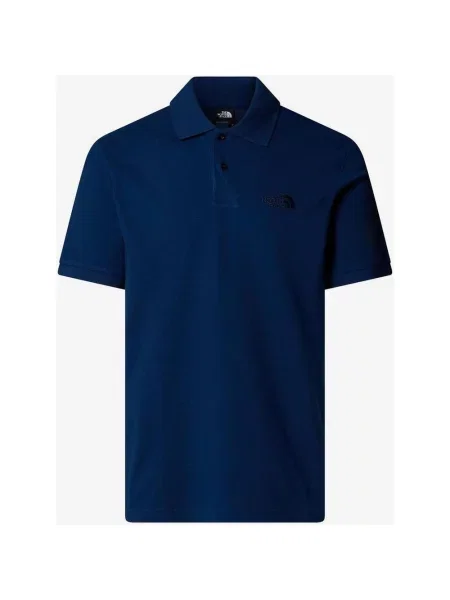 Koszulka Polo The North Face Essential Regular krótki rękaw granatowy S niebieska
