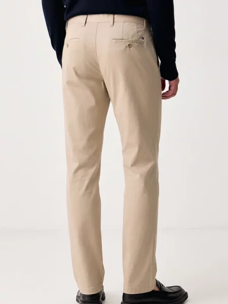 Tommy Hilfiger spodnie z beżowe