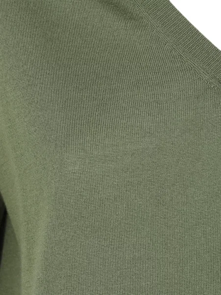 Pulover Aspesi cu decolteu în V verde