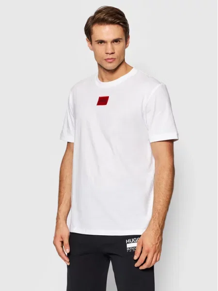 Hugo T-Shirt Diragolino biały