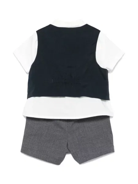 Szorty dziecięce Emporio Armani szare