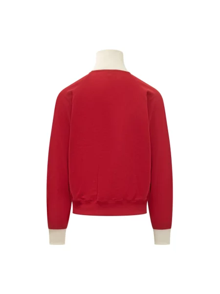 Bluza rozpinana Ami Paris czerwona