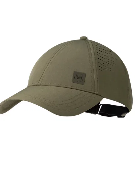 BUFF Summit Cap Czapka Trekkingowa z Daszkiem Khaki zielona