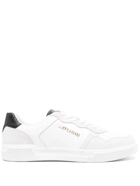 Sneakerși Just Cavalli alb