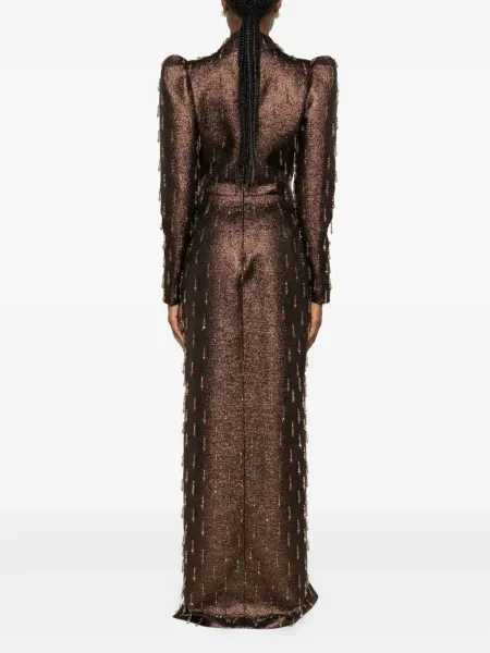 Rochie M.marquise de costum maro