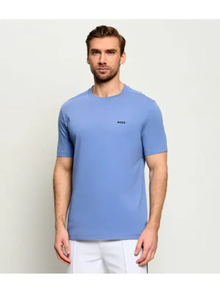 BOSS GREEN Tricou | stretch albastru
