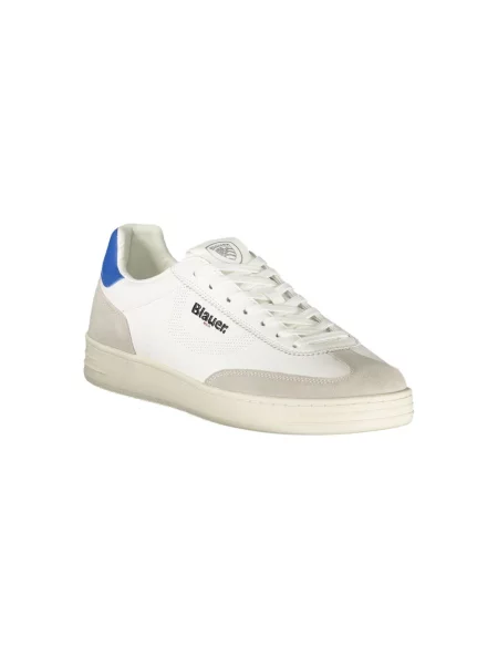 Sneakersy Blauer sznurowane białe