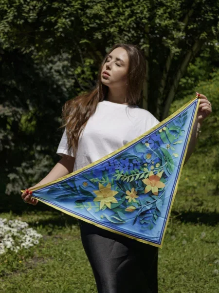 Платок Myscarf желтый