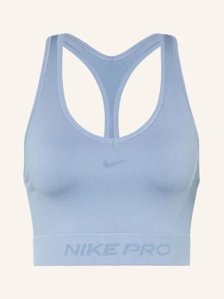 Nike Sportovní Podprsenka Pro Seamless černošedá