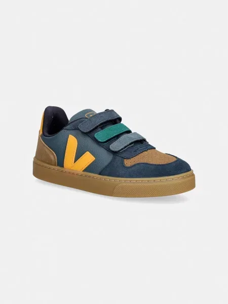 Veja Small sneakers detské semišové modrá
