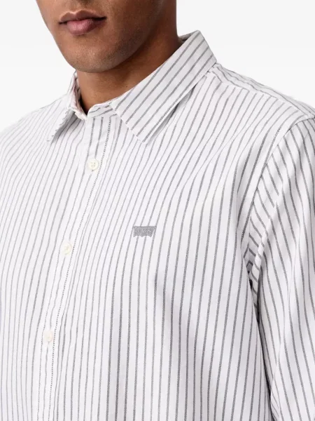 Μακρύς ριγέ σακίδιο πλάτης Levi's με ψηλή μέση μπλε