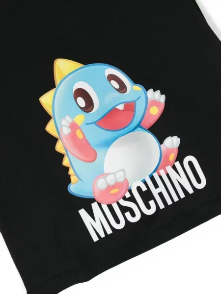 Koszulka dziecięca Moschino czarna