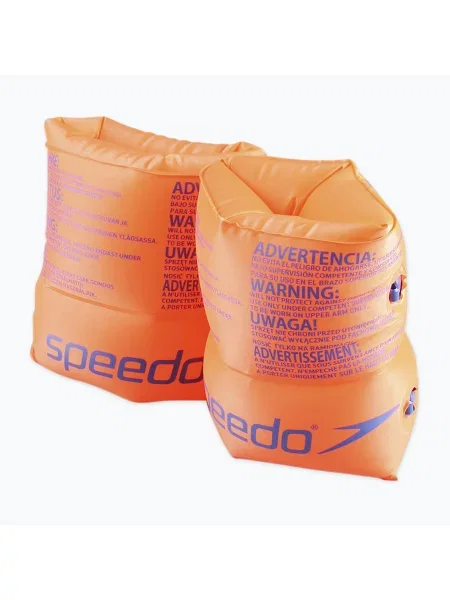 Speedo mănuși de înot pentru copii Roll UP Armbands portocaliu