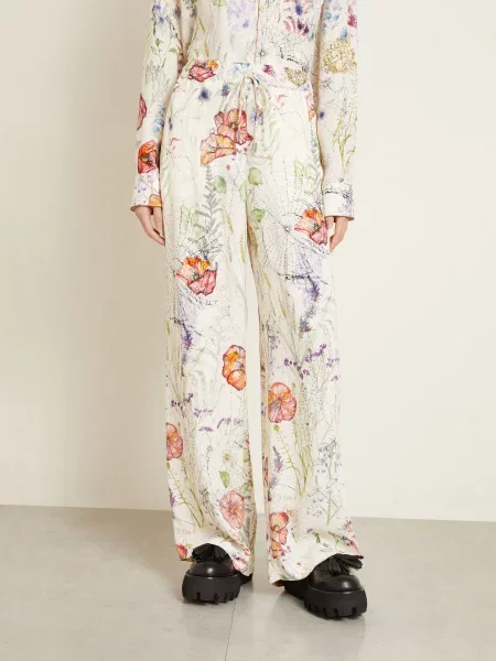 Mcqueen Spodnie weiss czerwone