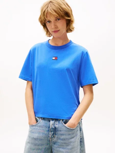 Tommy Jeans Tričko modrá
