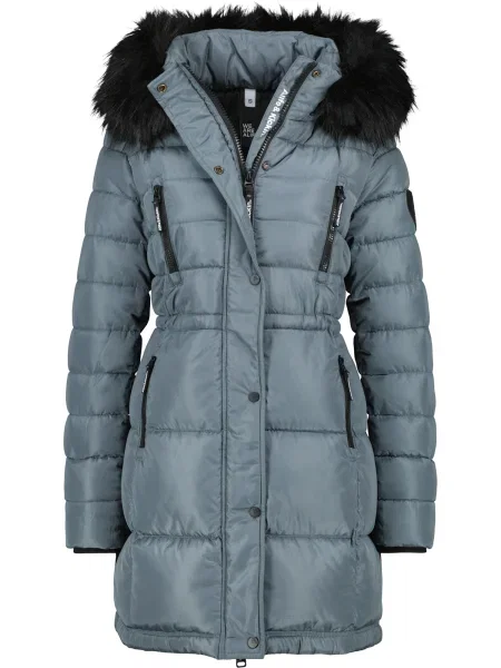 Alife and Kickin Palton de iarnă NicolaAK albastru fumuriu negru