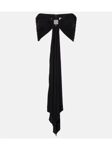 Cropp top Christopher Esber drapat negru