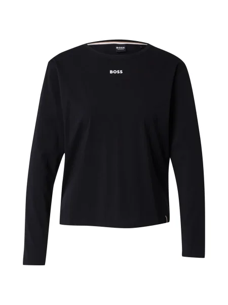 BOSS Bluză de noapte negru