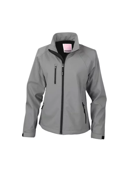 Kurtka wodoodporna Result Base Layer szara