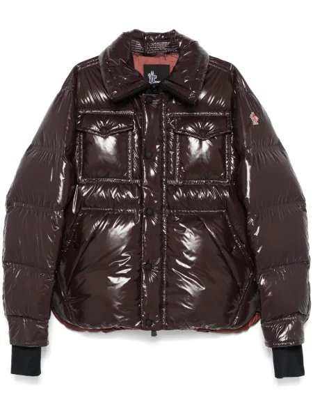 Яке Moncler Grenoble кафяво