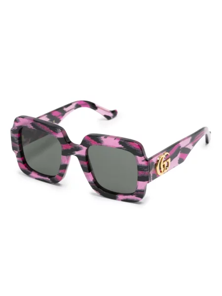 Saulės akiniai Gucci Eyewear violetinė