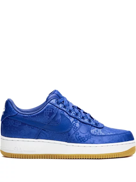 Sneakerși Nike Air Force 1 de mătase albastru