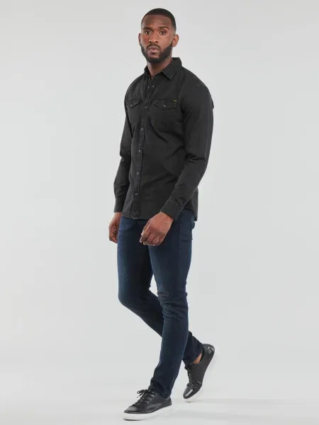 Cămașă Jack & Jones negru