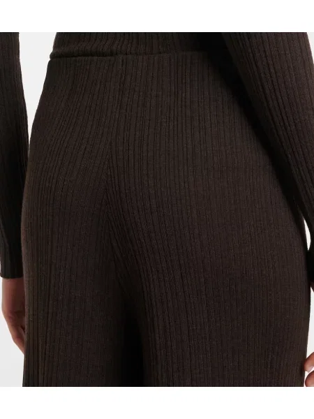 Pantaloni Agnona de lână maro