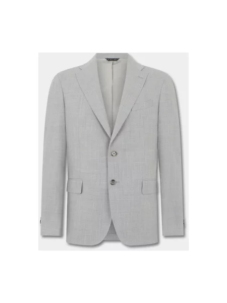 Garnitur Brooks Brothers wełniany szary