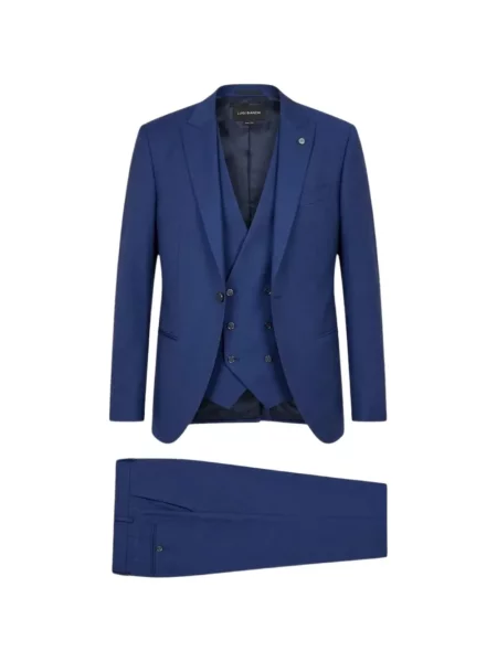 Costum Luigi Bianchi Mantova albastru
