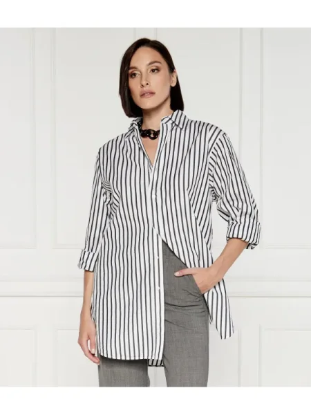 BOSS BLACK Cămașă Berry Saturday alb