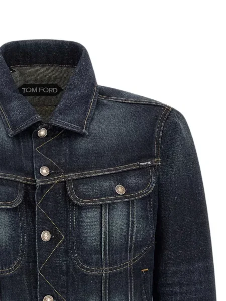 Geacă de blugi Tom Ford albastru
