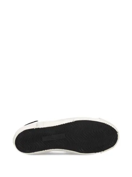 Sneakerși Philippe Model Paris cu broderie alb