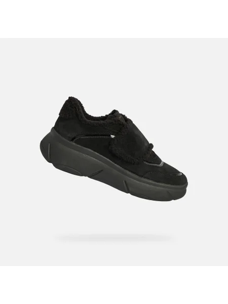 Sneakerși Geox negru