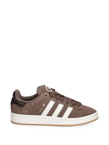 Sneakerși Adidas Campus cu șireturi din dantelă cu platformă verde