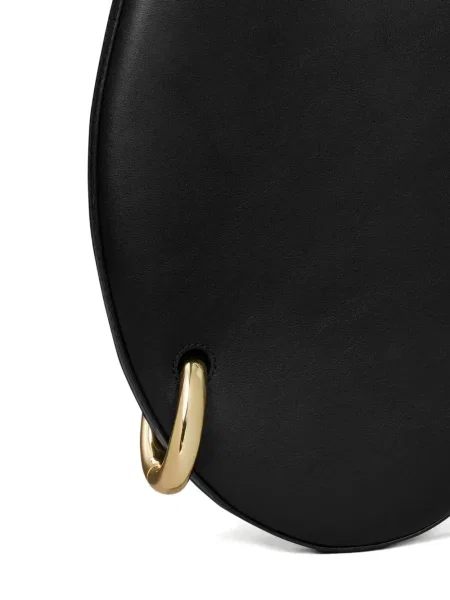 Geanta de piele Tory Burch din piele negru