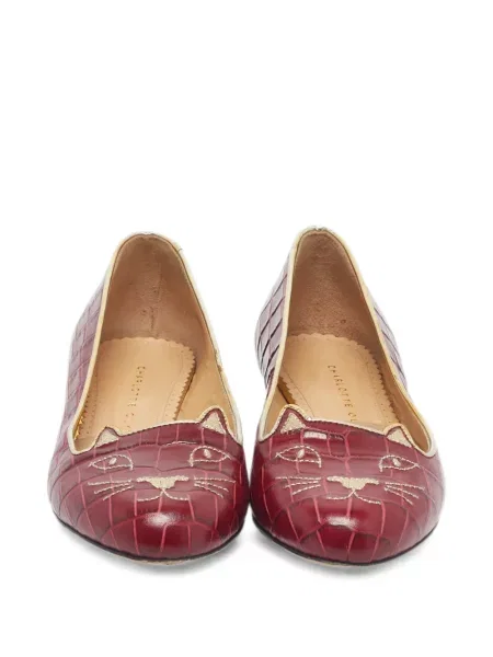 Loafers Charlotte Olympia κόκκινο