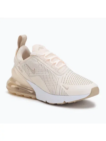 Лляні кросівки Nike Air Max 270 білі